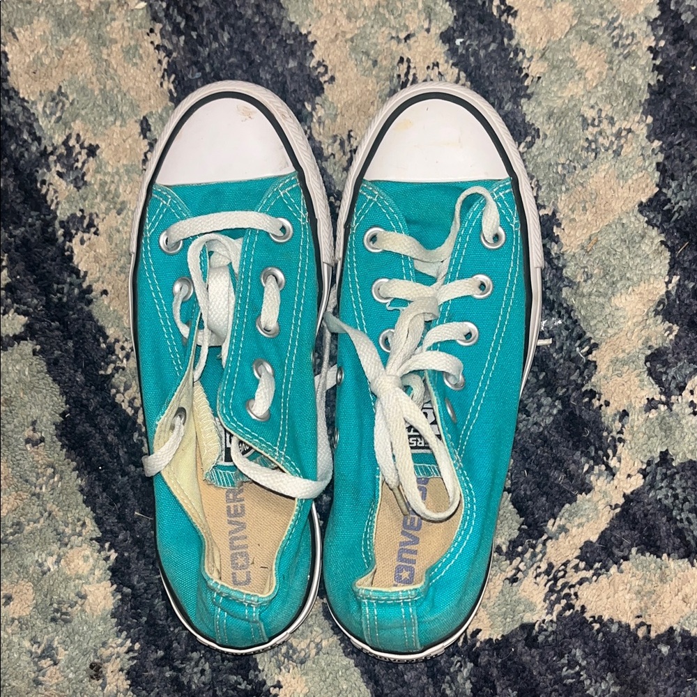 Converse Kids Turquoise Sneakers